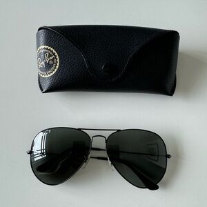 RAY-BAN - Aviator Total Black - RB3025 Polarized